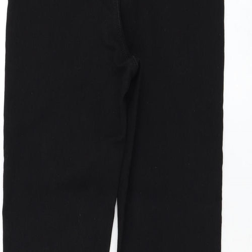 Missguided Womens Black Polyester Skinny Jeans Size 10 L27 in Regular Zip