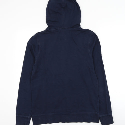 Produkt Mens Blue Cotton Pullover Hoodie Size S - Hard Hiker
