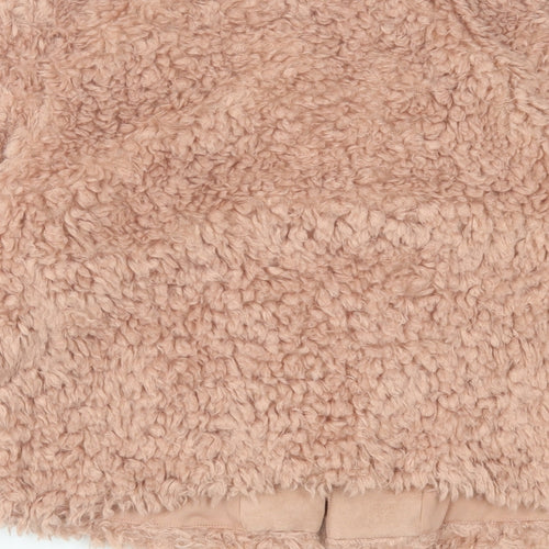H&M Womens Pink Jacket Size M Hook & Eye