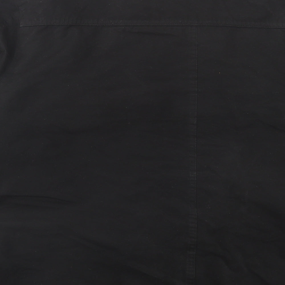 Lincoln Mens Black Jacket Coat Size 3XL Zip