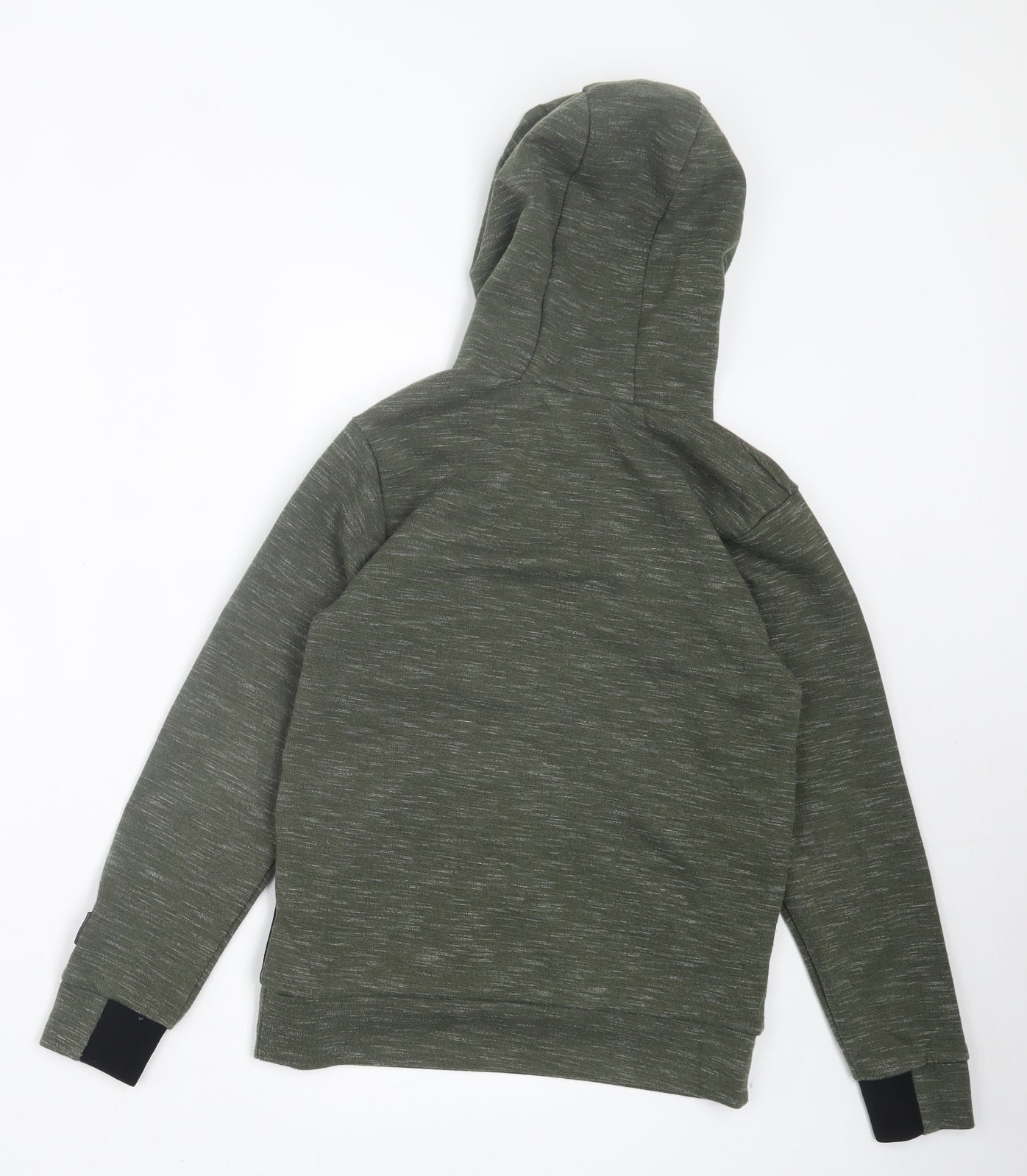 Very Boys Green Cotton Pullover Hoodie Size 9 Years Pullover