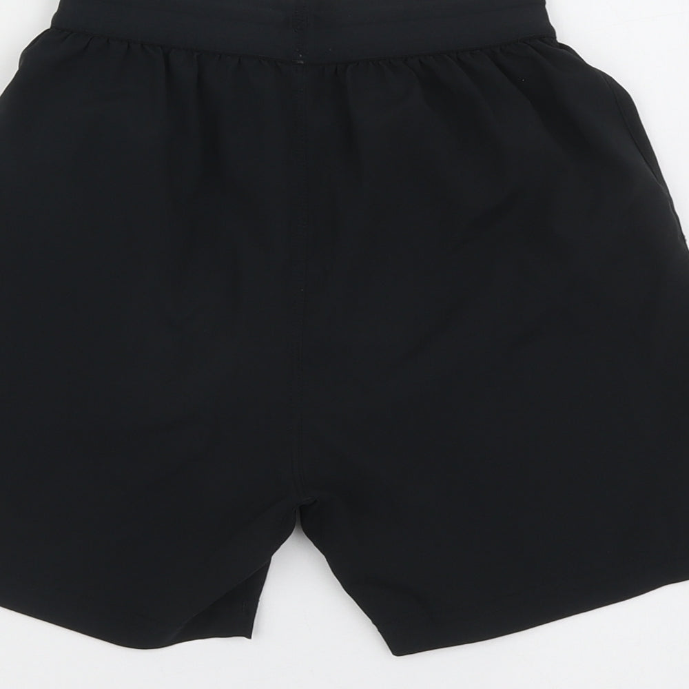 New Balance Boys Black Polyester Bermuda Shorts Size 7 Years Regular - Liverpool FC
