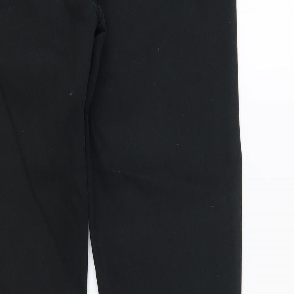 New Look Womens Black Cotton Skinny Jeans Size 16 L30 in Regular Button