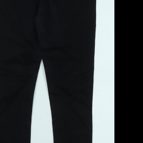 Very Womens Black Cotton Skinny Jeans Size 18 L26 in Regular Zip