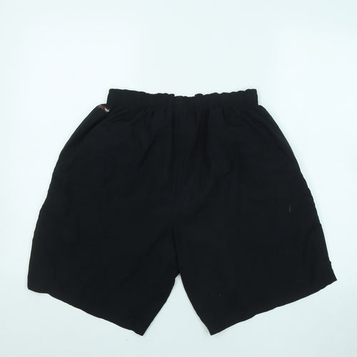 Warrior Mens Black Polyester Sweat Shorts Size L Regular - Liverpool FC