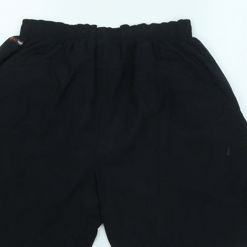 Warrior Mens Black Polyester Sweat Shorts Size L Regular - Liverpool FC