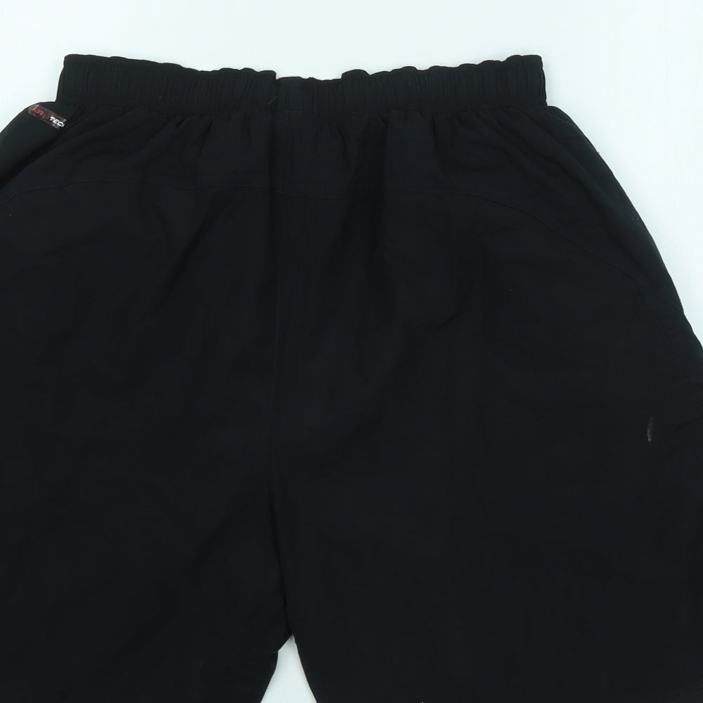 Warrior Mens Black Polyester Sweat Shorts Size L Regular - Liverpool FC