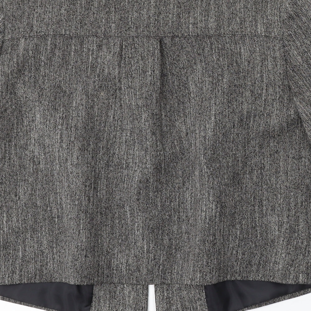 Atmosphere Womens Grey Polyester Jacket Blazer Size 12