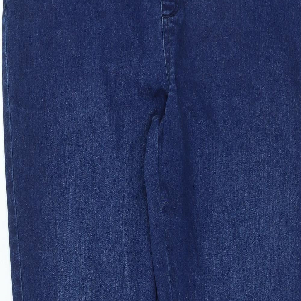 ESMARA Womens Blue Cotton Jegging Jeans Size 14 L26 in Regular