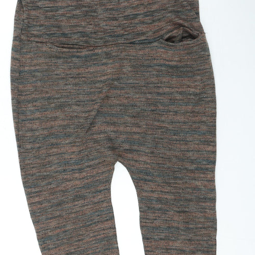 ASOS Womens Multicoloured Striped Polyester Jumpsuit One-Piece Size 6 L21 in Pullover