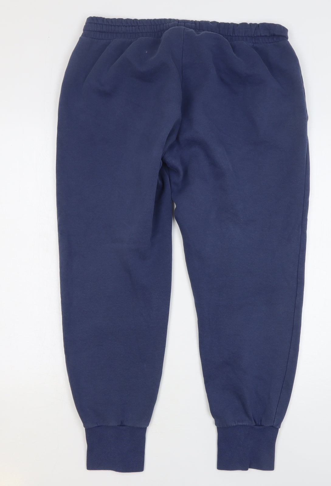 Converse Mens Blue Cotton Sweatpants Trousers Size XL L30 in Regular Drawstring