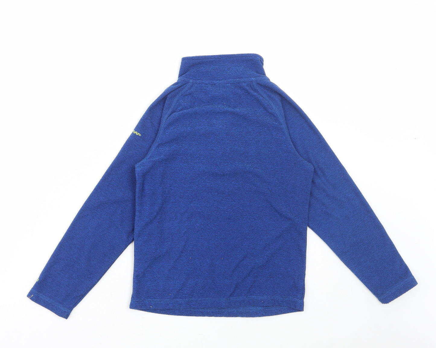 Trespass Boys Blue Polyester Pullover Sweatshirt Size 5-6 Years Zip