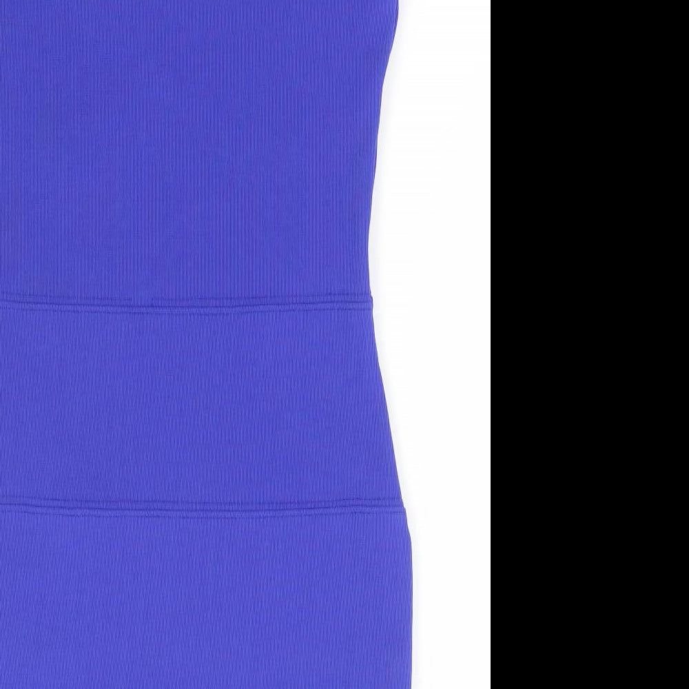 Usco Womens Blue Polyester Bodycon Size 12 Sweetheart Pullover - Estimated Size