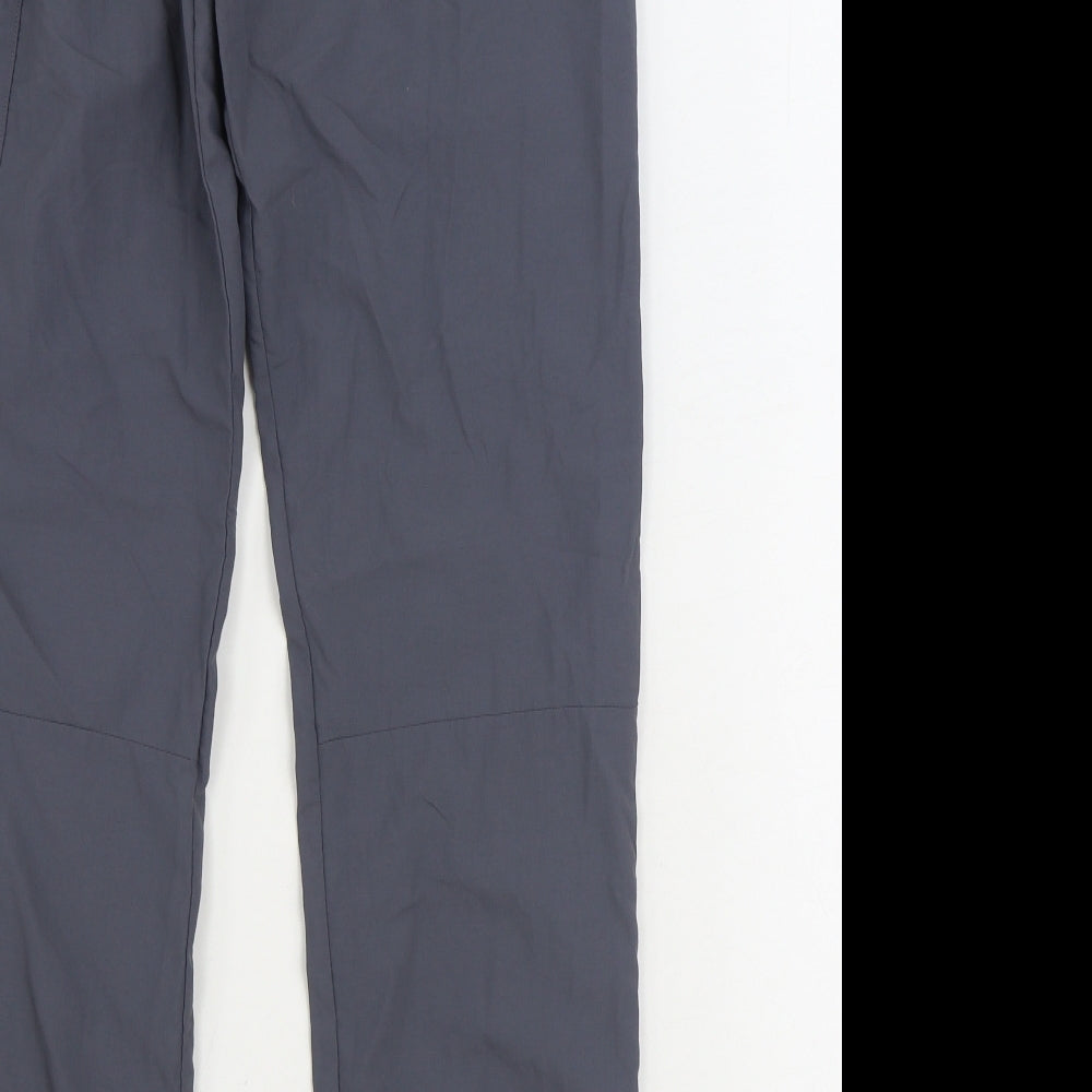 The North Face Boys Grey Nylon Jogger Trousers Size 13-14 Years Regular Pullover