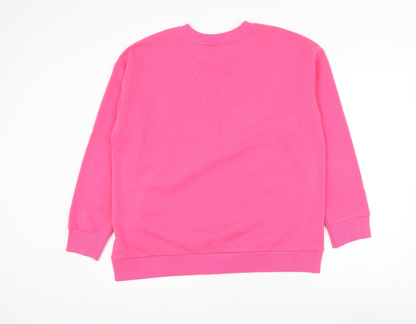 George Womens Pink Cotton Pullover Sweatshirt Size 16 Pullover - Mean Girls Slogan
