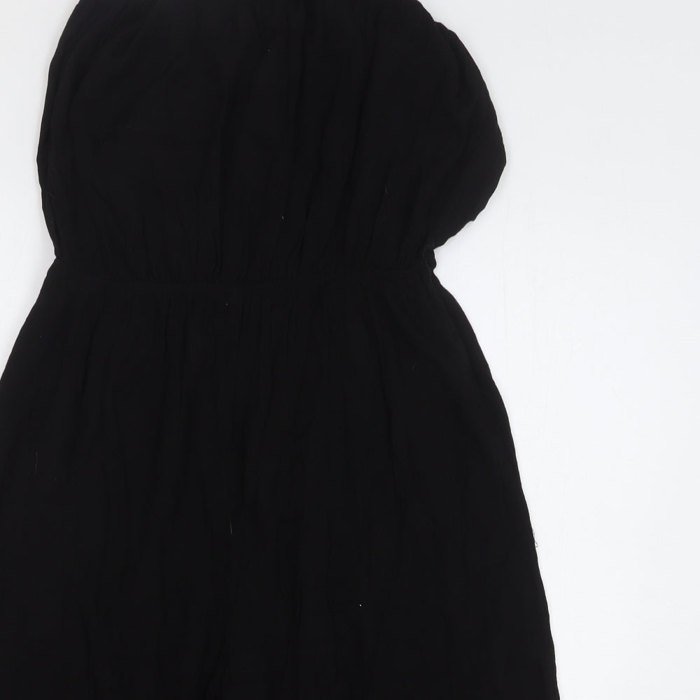 New Look Womens Black Polyester Jumpsuit One-Piece Size 14 L16 in Pullover