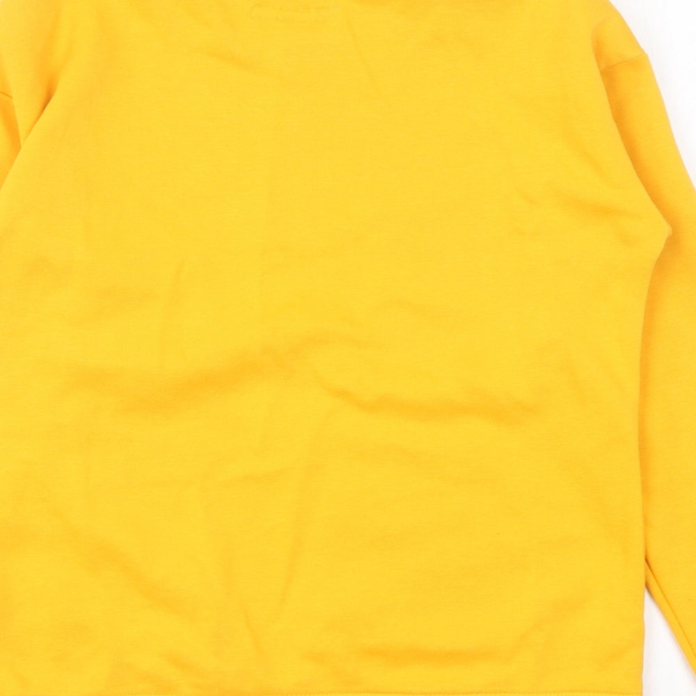 Primark Girls Yellow Cotton Pullover Sweatshirt Size 12-13 Years Pullover - Brooklyn USA