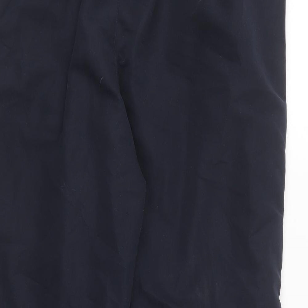 Slazenger Mens Blue Polyester Jogger Trousers Size L L26 in Regular Drawstring