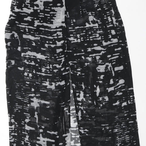 MODO Womens Multicoloured Polyester Straight & Pencil Skirt Size 12 Zip