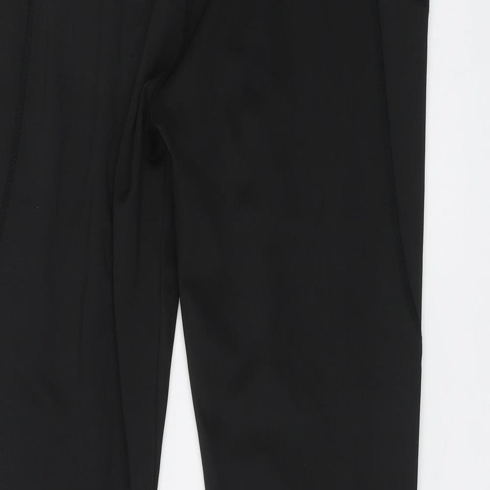 SheIn Womens Black Polyester Jogger Leggings Size L L26 in Regular Button