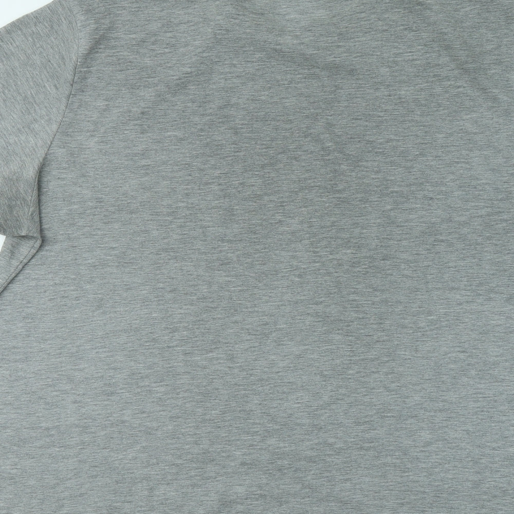 George Mens Grey Cotton T-Shirt Size XL Round Neck - Star Wars
