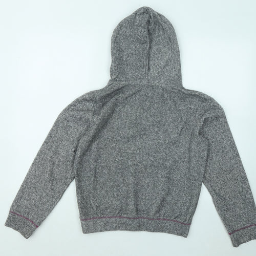 Dunnes Stores Womens Grey Cotton Pullover Hoodie Size S Pullover