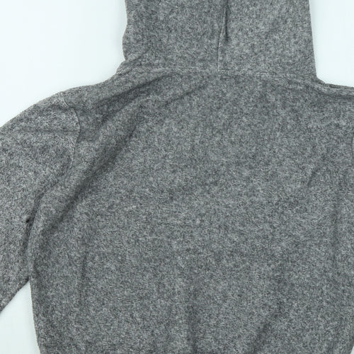 Dunnes Stores Womens Grey Cotton Pullover Hoodie Size S Pullover