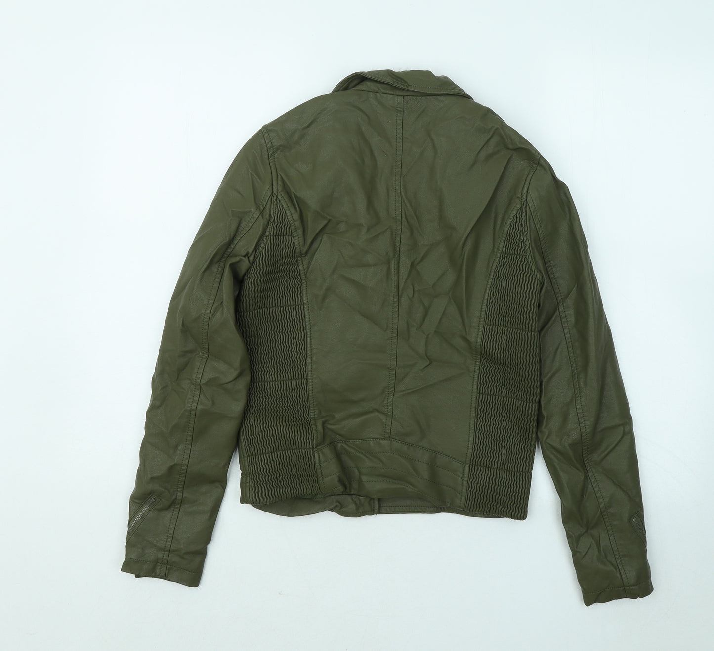 House Womens Green Jacket Size S Zip