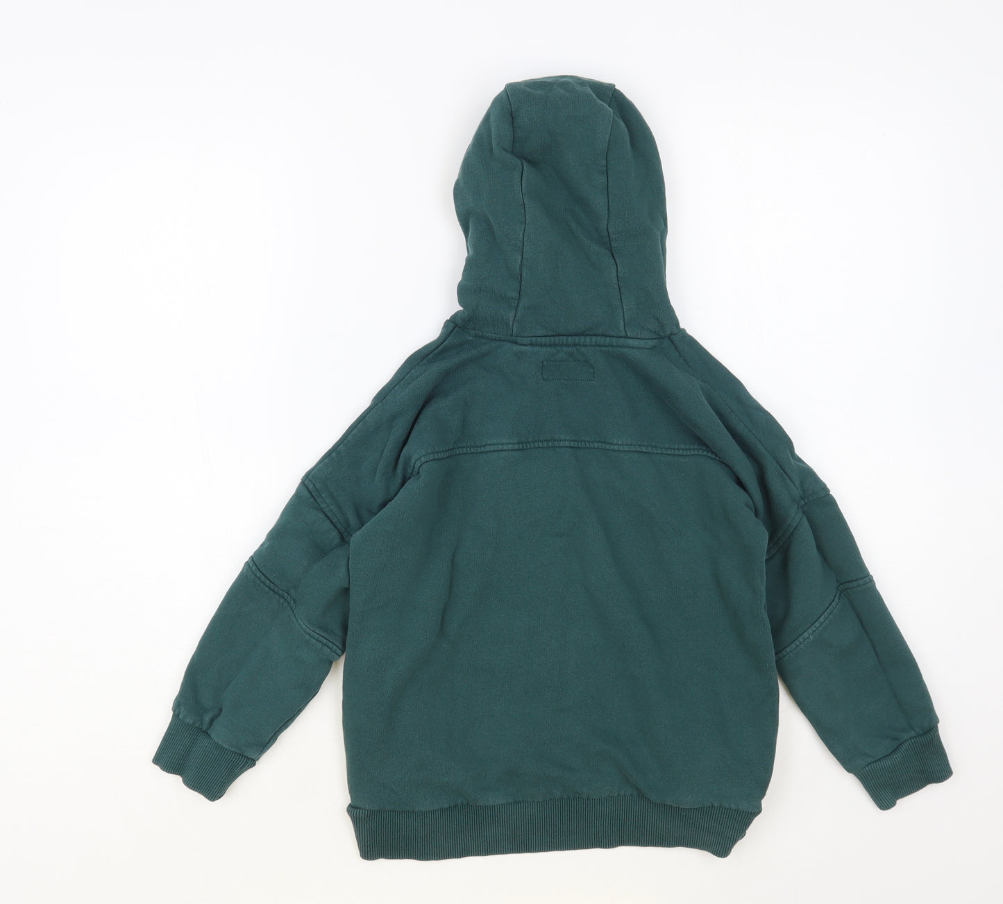 NEXT Boys Green Cotton Pullover Hoodie Size 8 Years Pullover