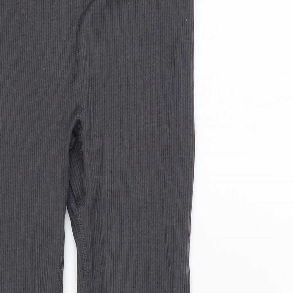 Dunnes Stores Womens Grey Nylon Jogger Leggings Size M L26 in