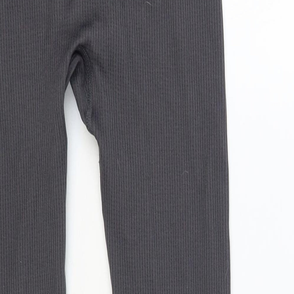 Dunnes Stores Womens Grey Nylon Jogger Leggings Size M L26 in