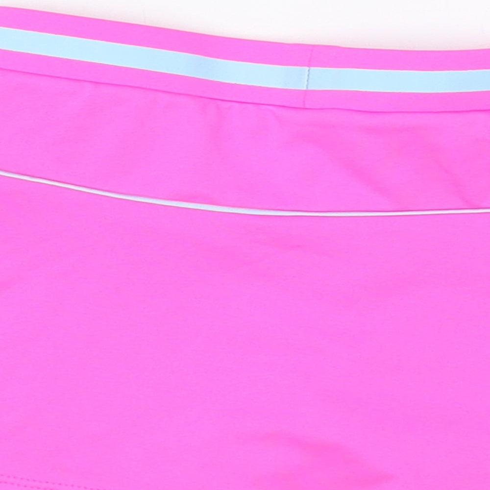 Dunnes Stores Girls Pink Polyester Mini Skort Size 5-6 Years Regular Pull On - No Limits