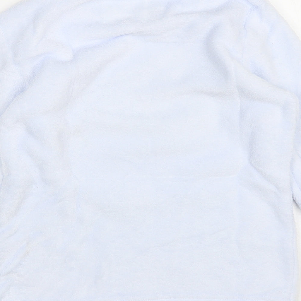 F&F Girls Blue Solid Polyester Top Lounge Set Size 8-9 Years Pullover - Koala Bear