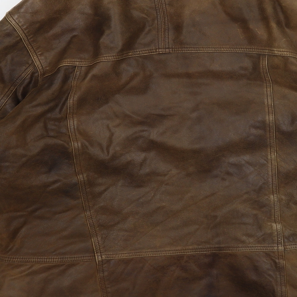 Lakeland Mens Brown Jacket Size L Zip