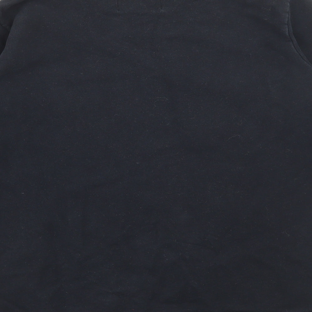 Calvin Klein Womens Black Cotton Pullover Sweatshirt Size XS Pullover
