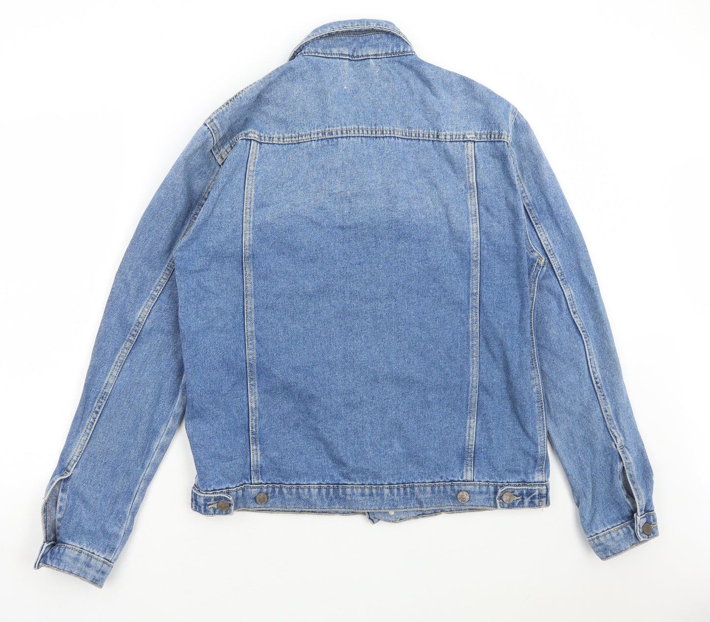 Topman Mens Blue Jacket Size L Button