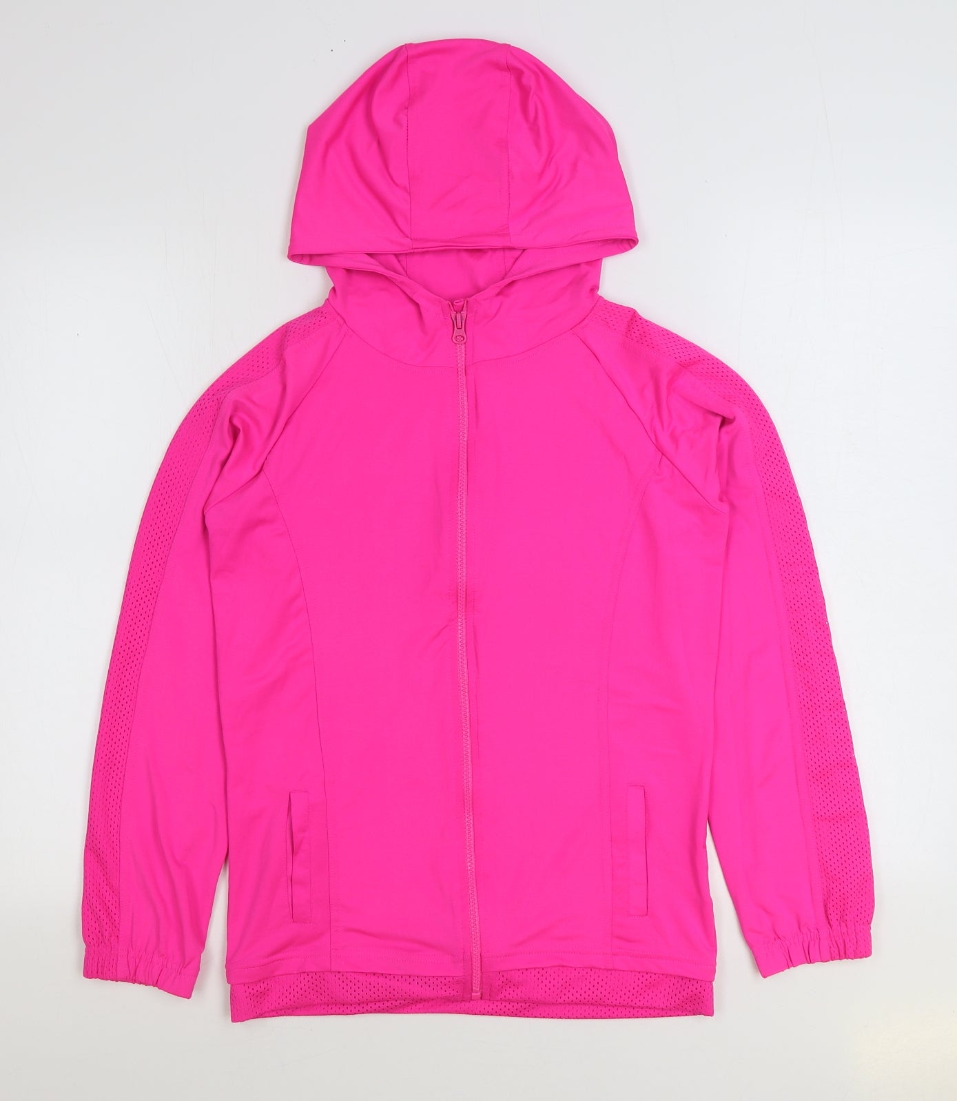 Miss E-Vie Girls Pink Jacket Size 13-14 Years Zip