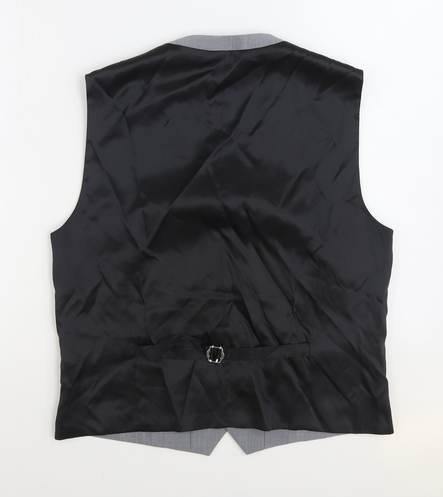 NEXT Mens Grey Wool Jacket Suit Waistcoat Size 42