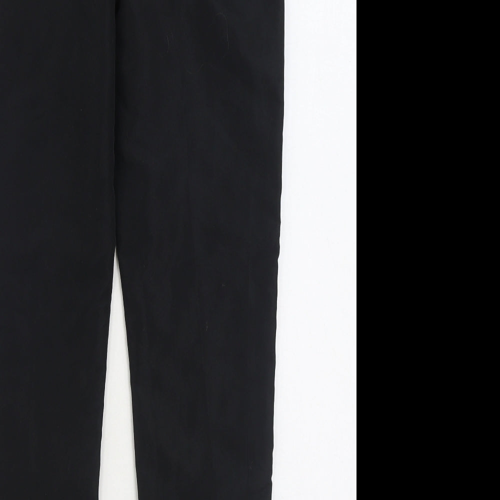Slazenger Boys Black Polyester Jogger Trousers Size 13 Years Regular Drawstring