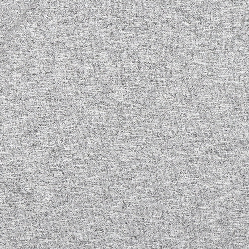 Papaya Womens Grey Round Neck Floral Polyester Pullover Jumper Size 10