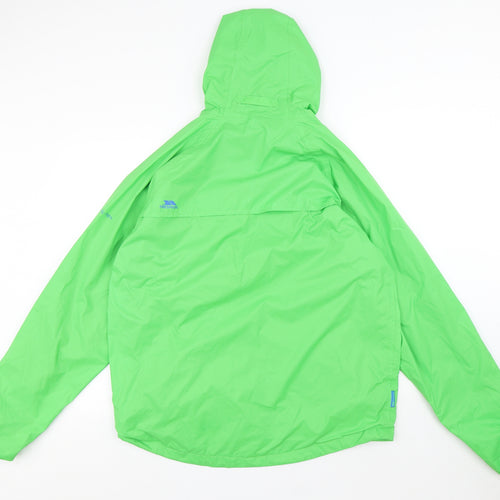 Trespass Mens Green Jacket Coat Size L Zip
