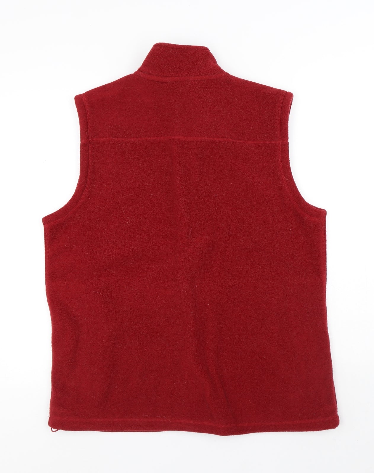 JAMES PRINGLE Mens Red Polyester Vest Sweatshirt Size M