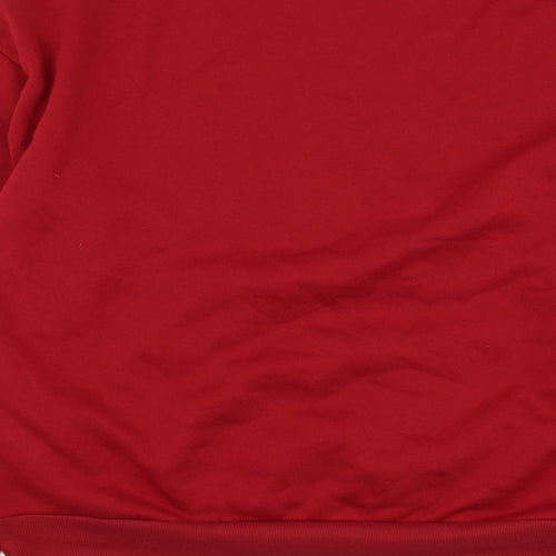 SheIn Womens Red Polyester Pullover Sweatshirt Size S Pullover - Los Angeles