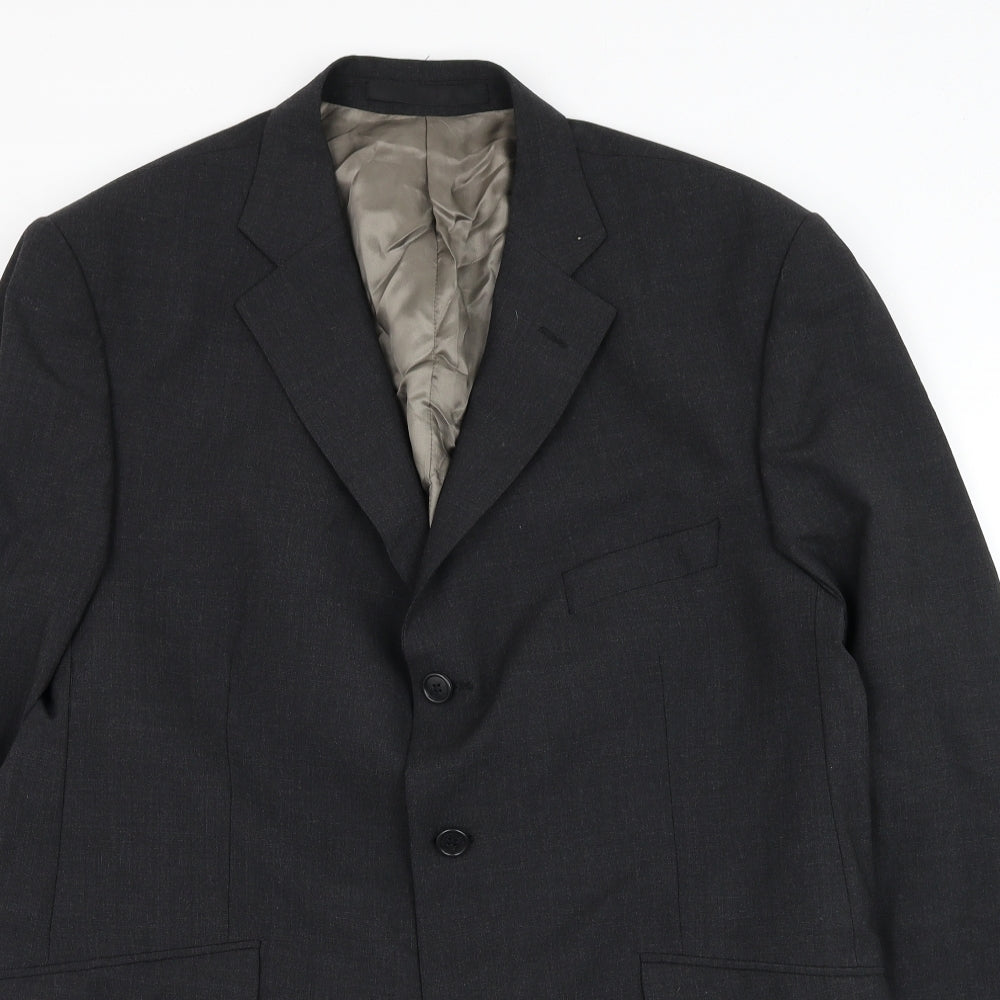 Impressions Mens Green Polyester Jacket Suit Jacket Size 44