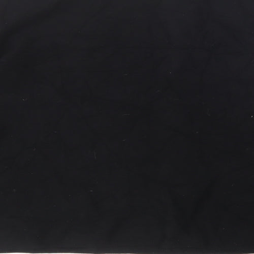 Definitions Womens Black Round Neck Acrylic Pullover Jumper Size 12