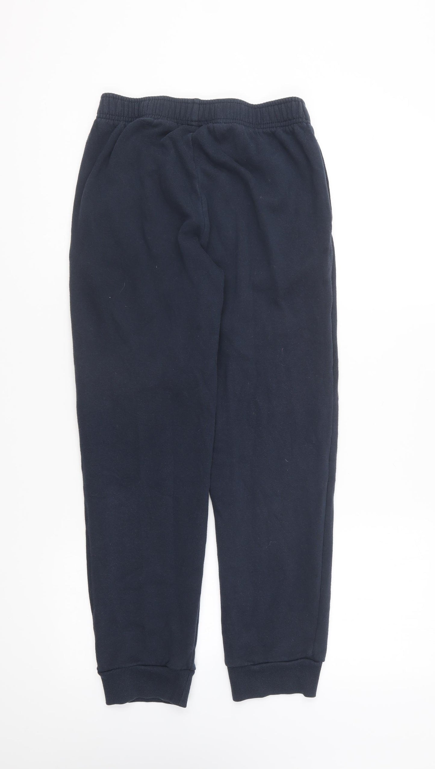 Converse Girls Blue Cotton Jogger Trousers Size 12-13 Years Regular Pullover