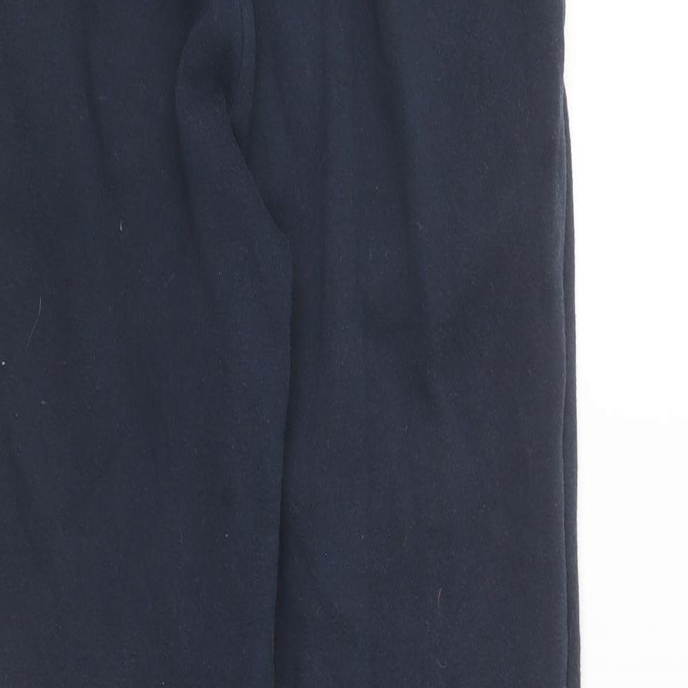 Converse Girls Blue Cotton Jogger Trousers Size 12-13 Years Regular Pullover