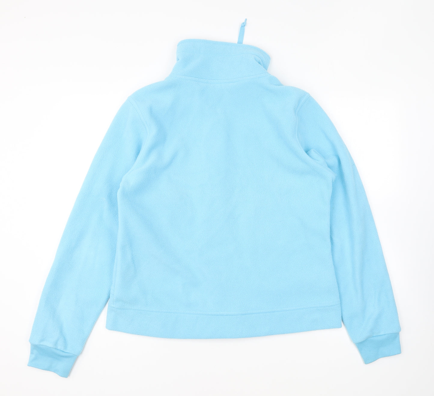 Dunnes Stores Womens Blue Polyester Full Zip Sweatshirt Size 16 Zip