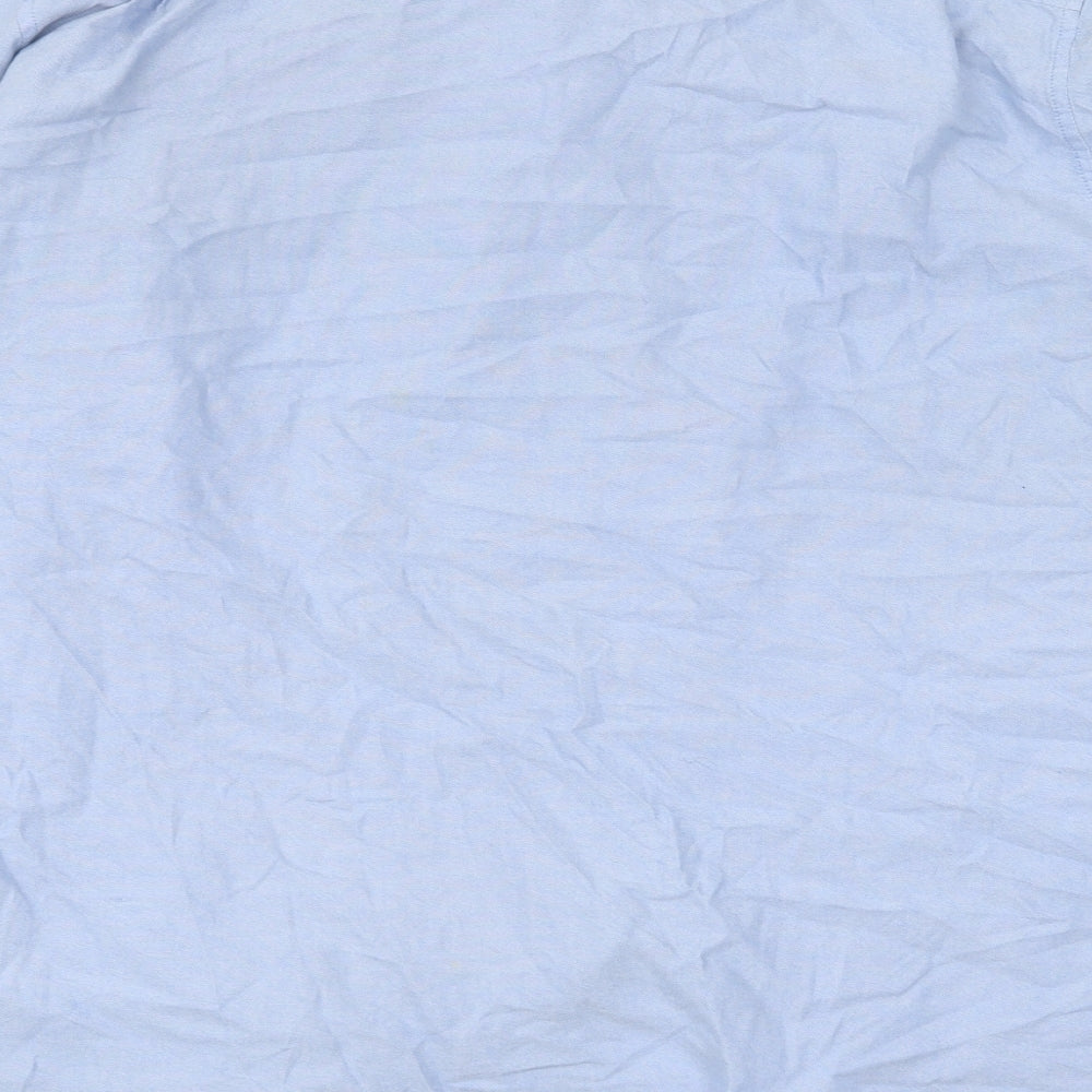 Jack Wills Mens Blue Cotton Button-Up Size XL Collared Button