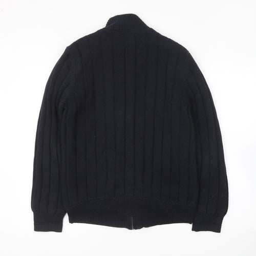 Blue Harbour Mens Blue Jacket Size S Zip